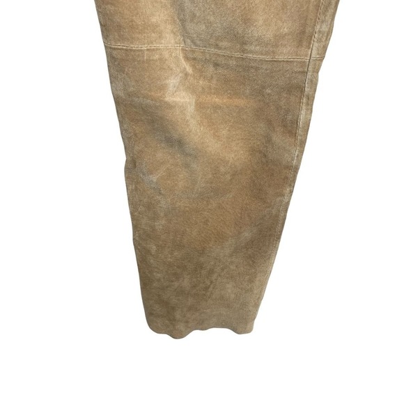 90's Jou Jou Skins 100% Suede Leather Pants SZ 7/8 - Picture 5 of 16